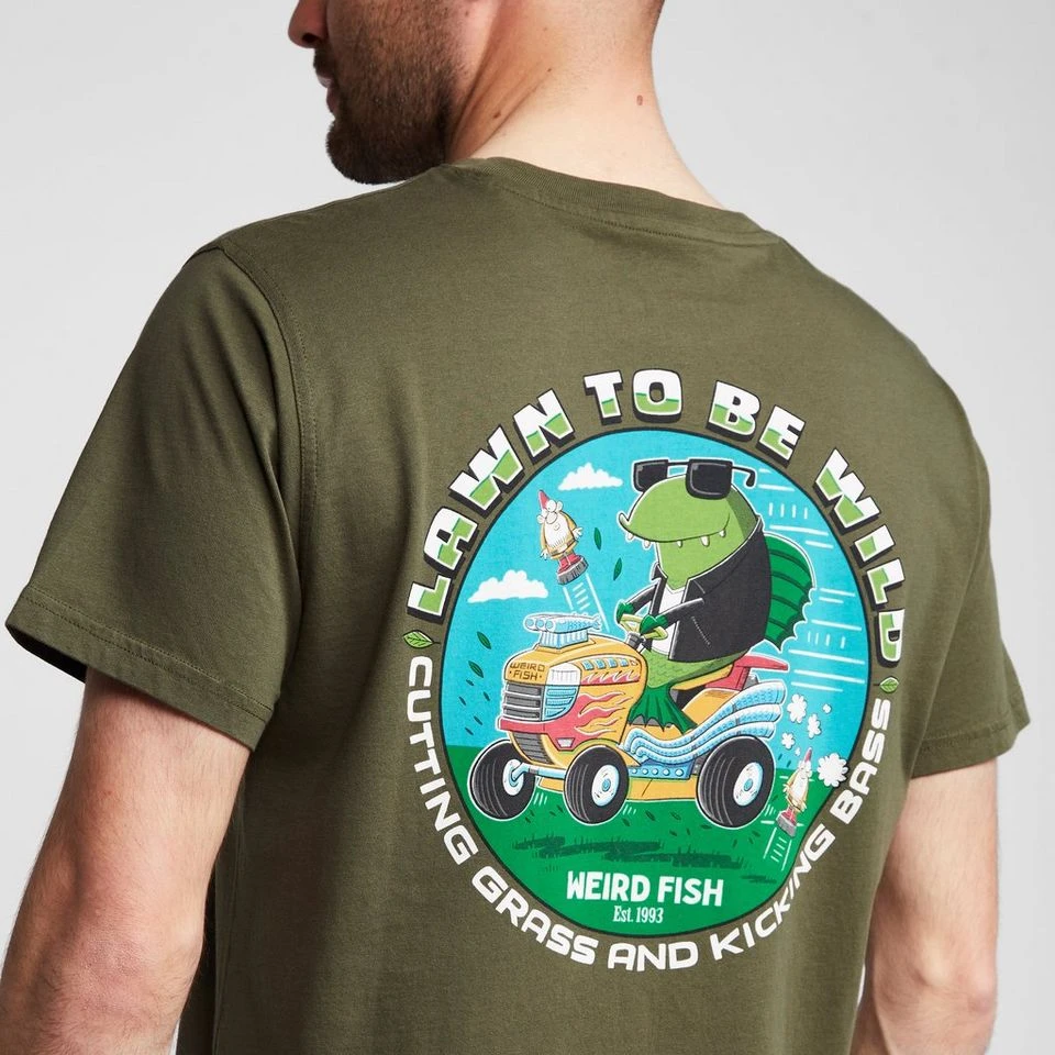 Men’s Lawn To Be Wild Organic T-Shirt 5 Men’s Lawn To Be Wild Organic T-Shirt - Image 5