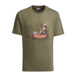 Men's Fishing Bear T-Shirt -Family Fashion Shop go 534330 u